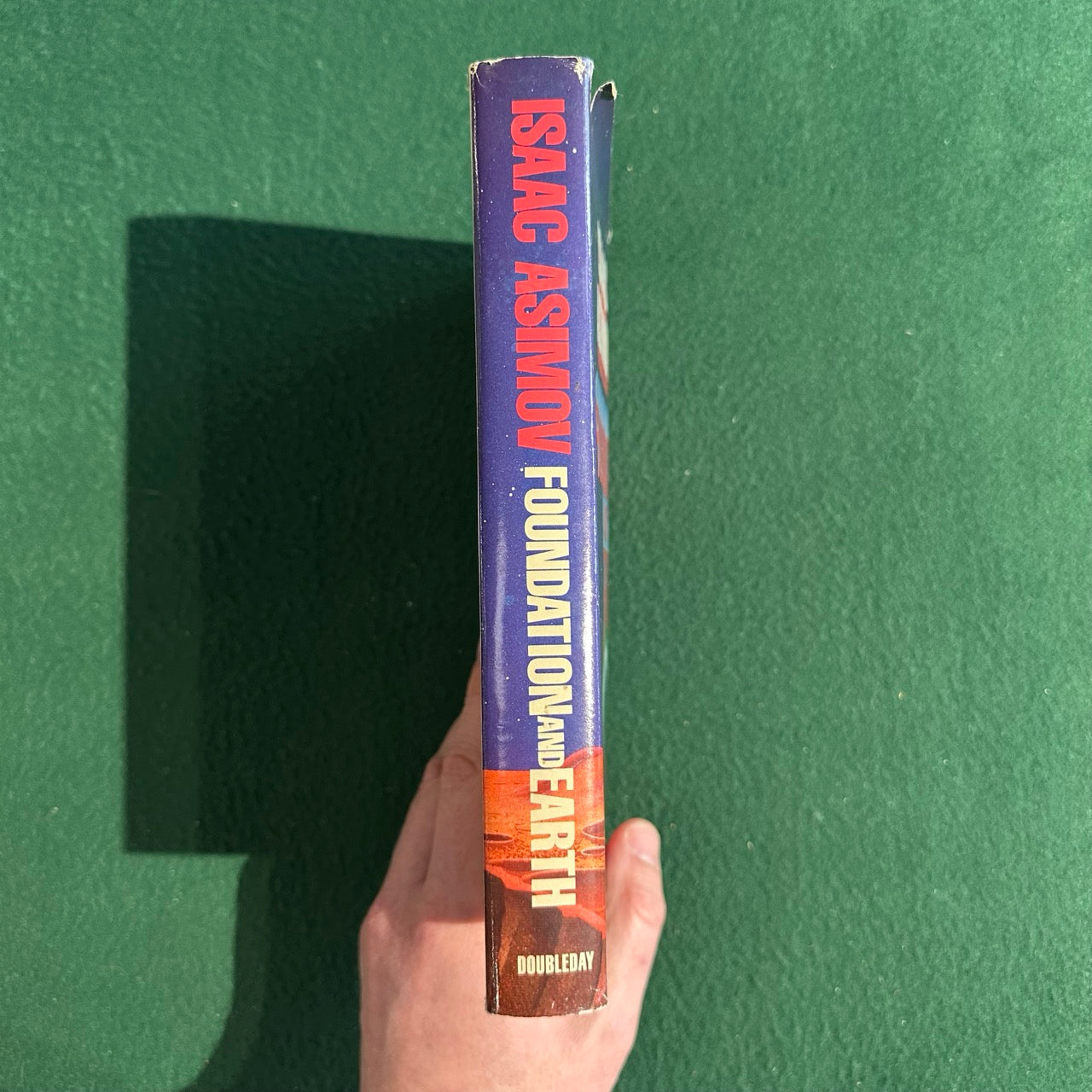 Vintage Sci-Fi Hardback: Isaac Asimov - Foundation and Earth