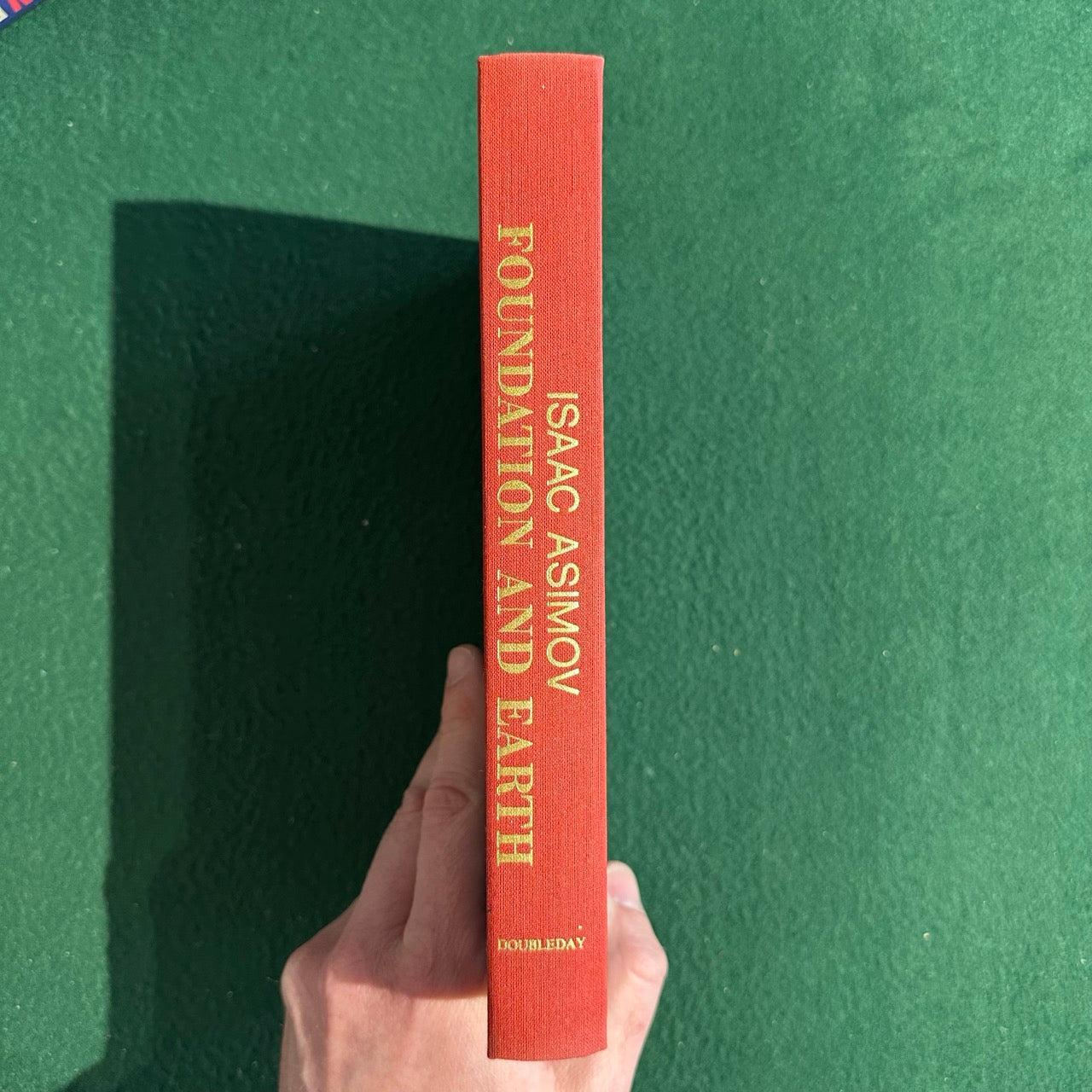 Vintage Sci-Fi Hardback: Isaac Asimov - Foundation and Earth
