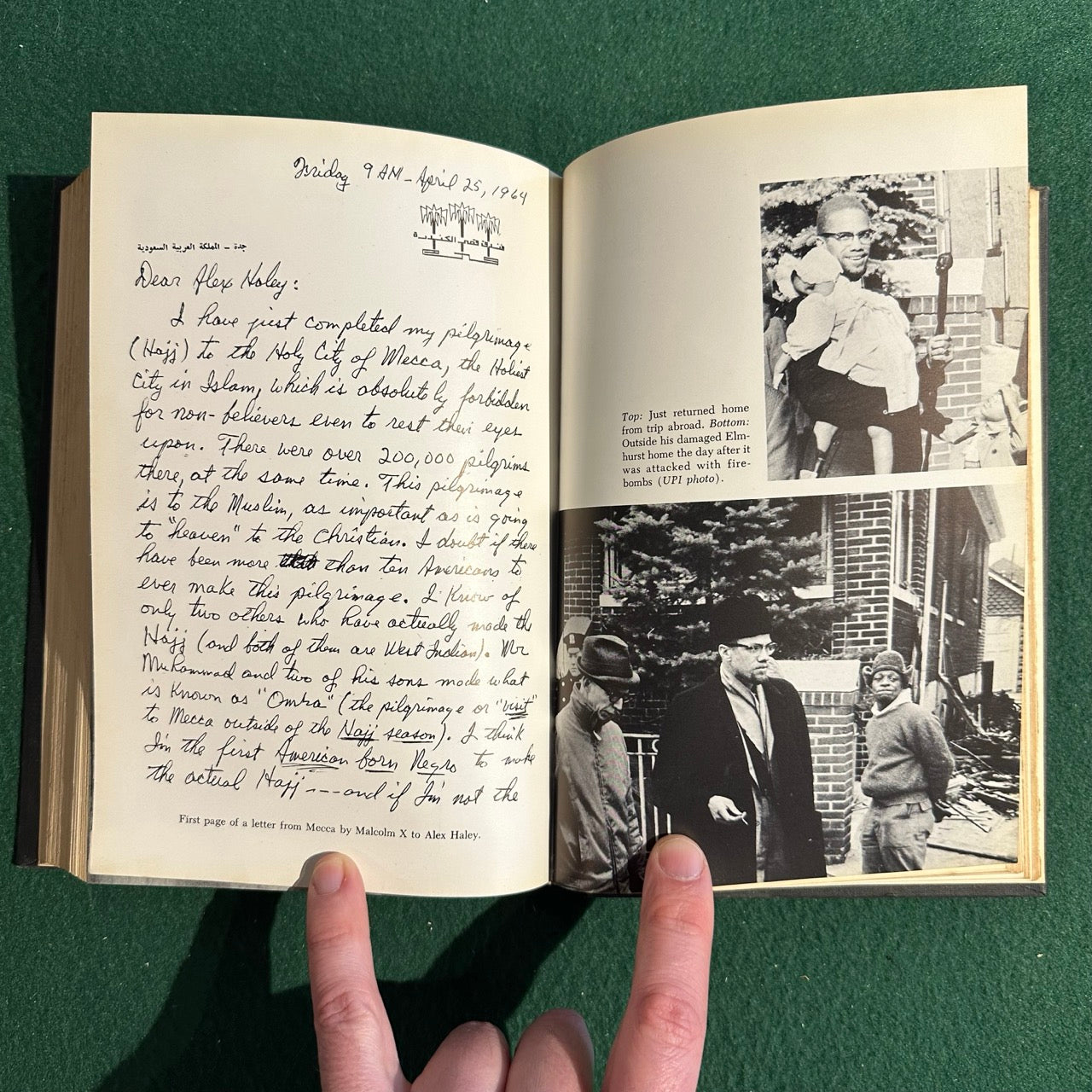 Vintage Non-Fiction Hardback: Alex Haley - The Autobiography of Malcolm X FIRST EDITION/SECOND PRINTING