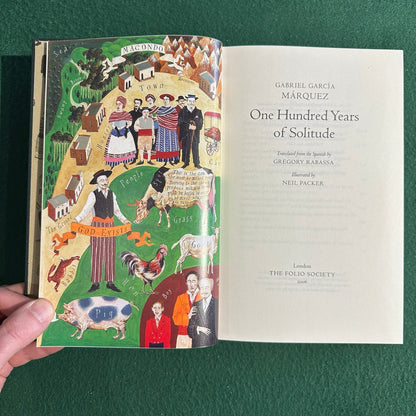 Fiction Hardback: Gabriel Garcia Marquez - One Hundred Years of Solitude Folio Society
