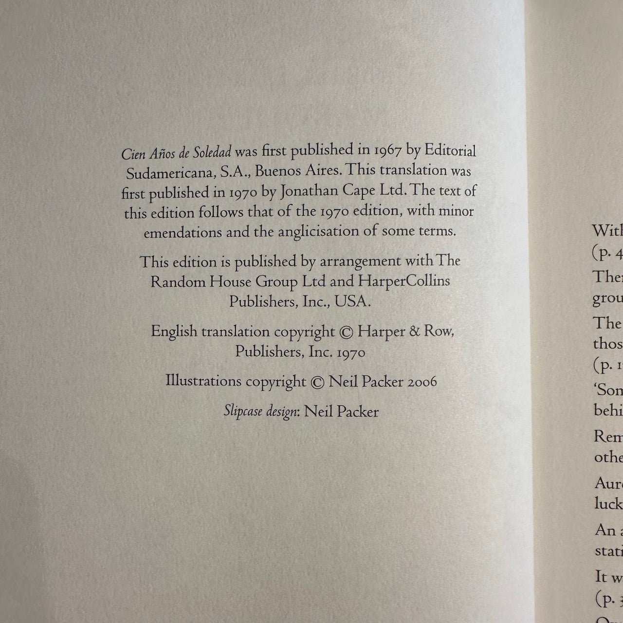 Fiction Hardback: Gabriel Garcia Marquez - One Hundred Years of Solitude Folio Society