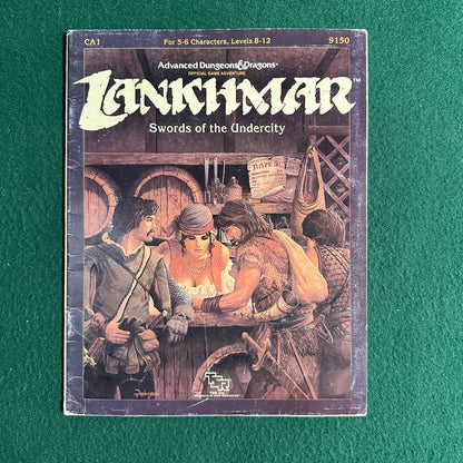 Vintage Dungeons & Dragons Adventure: Lankhmar: Swords of the Undercity