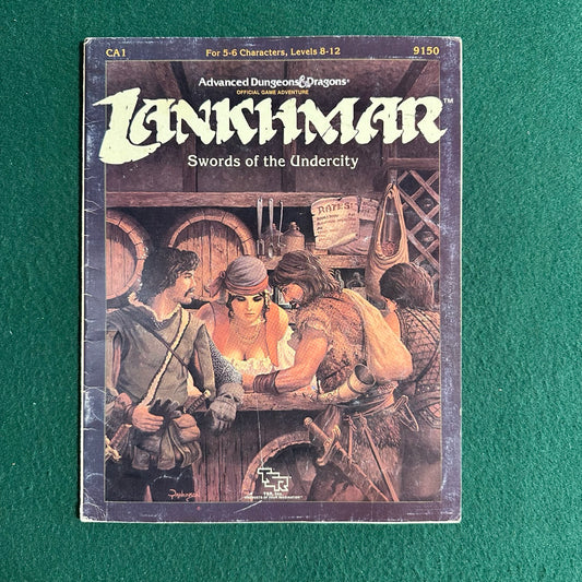 Vintage Dungeons & Dragons Adventure: Lankhmar: Swords of the Undercity