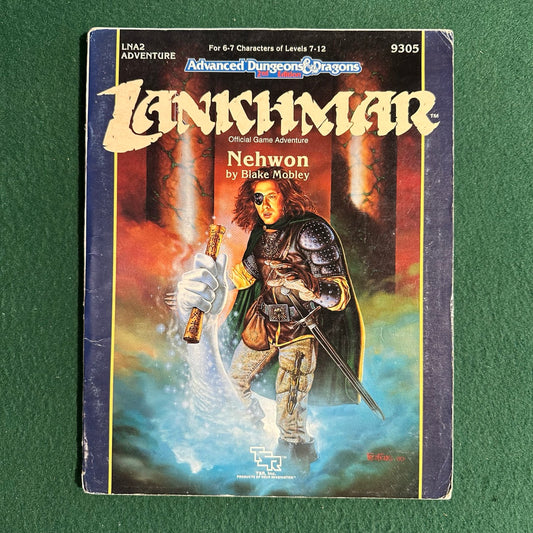 Vintage Advanced Dungeons & Dragons 2e Adventure: Lankhmar: Nehwon