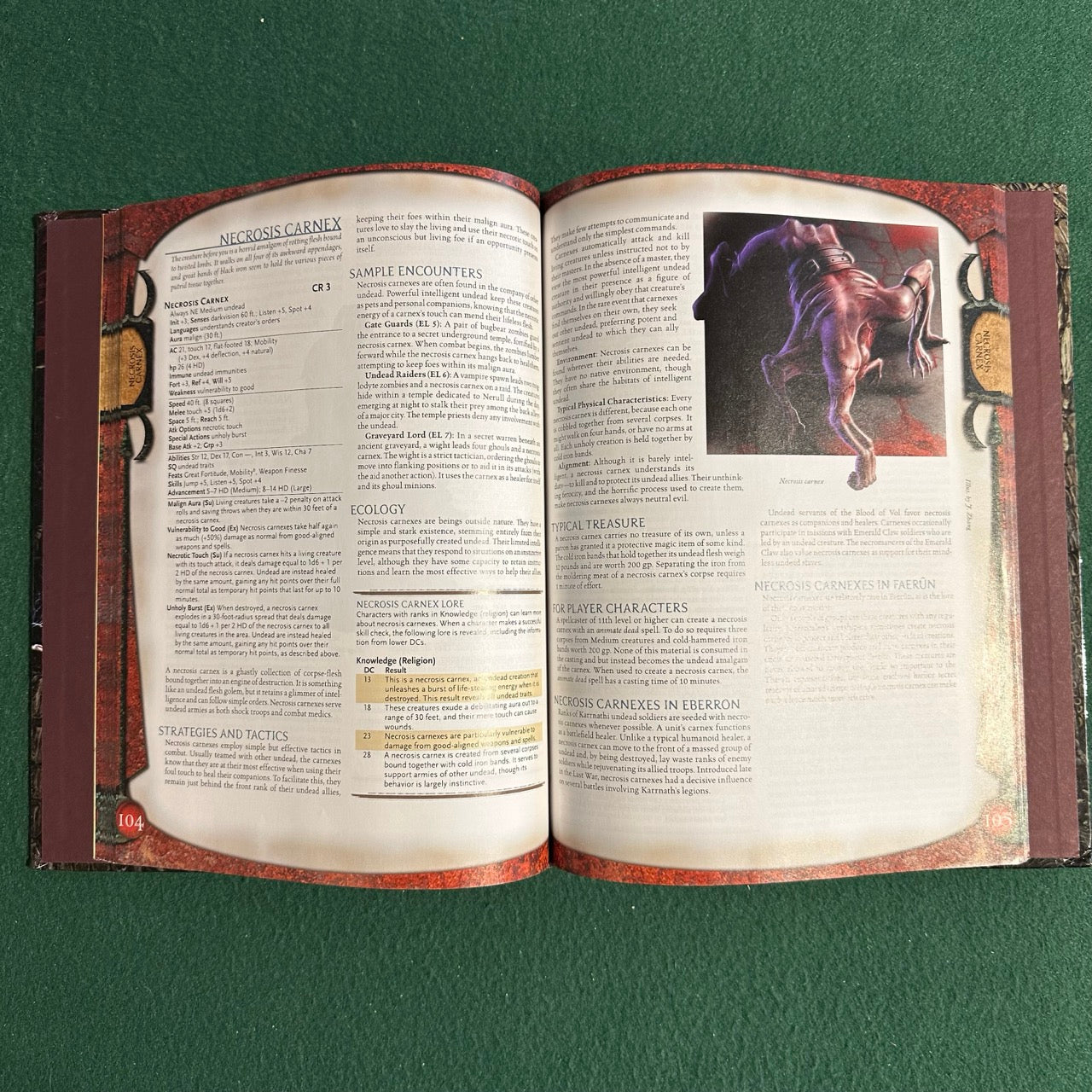 Dungeons & Dragons 3.5 Hardback: Monster Manual IV FIRST PRINTING