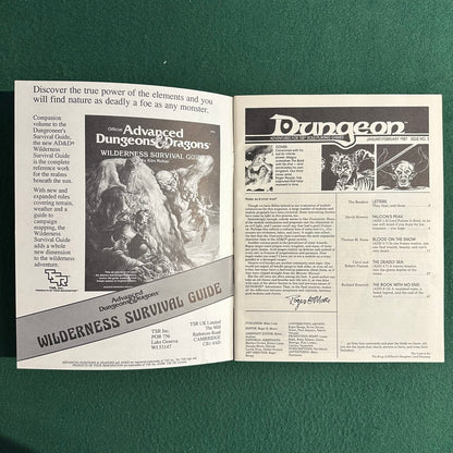 Dungeons & Dragons Magazine: Dungeon #3 TSR