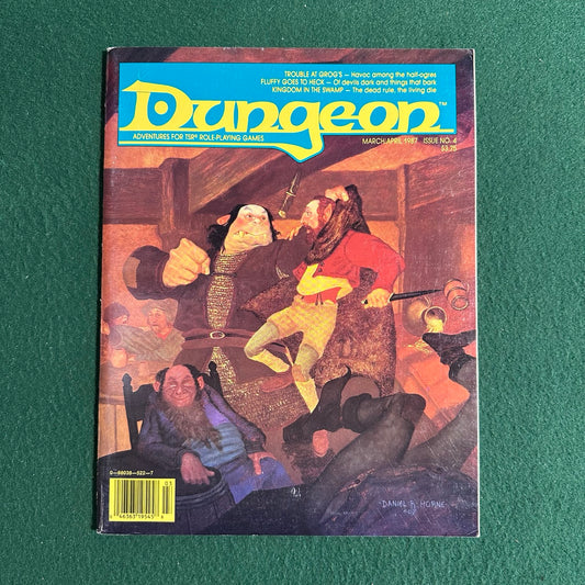 Dungeons & Dragons Magazine: Dungeon #4 TSR