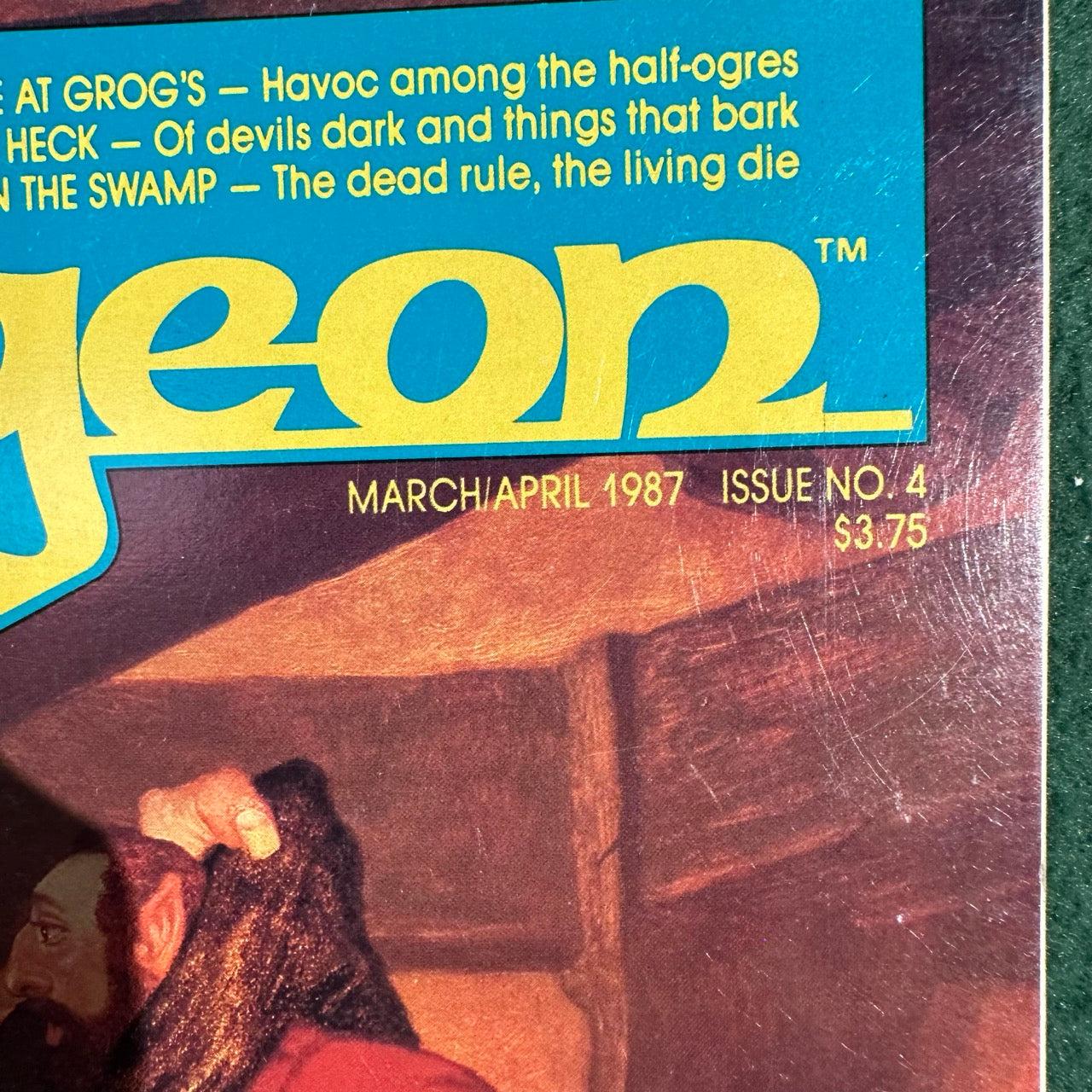 Dungeons & Dragons Magazine: Dungeon #4 TSR