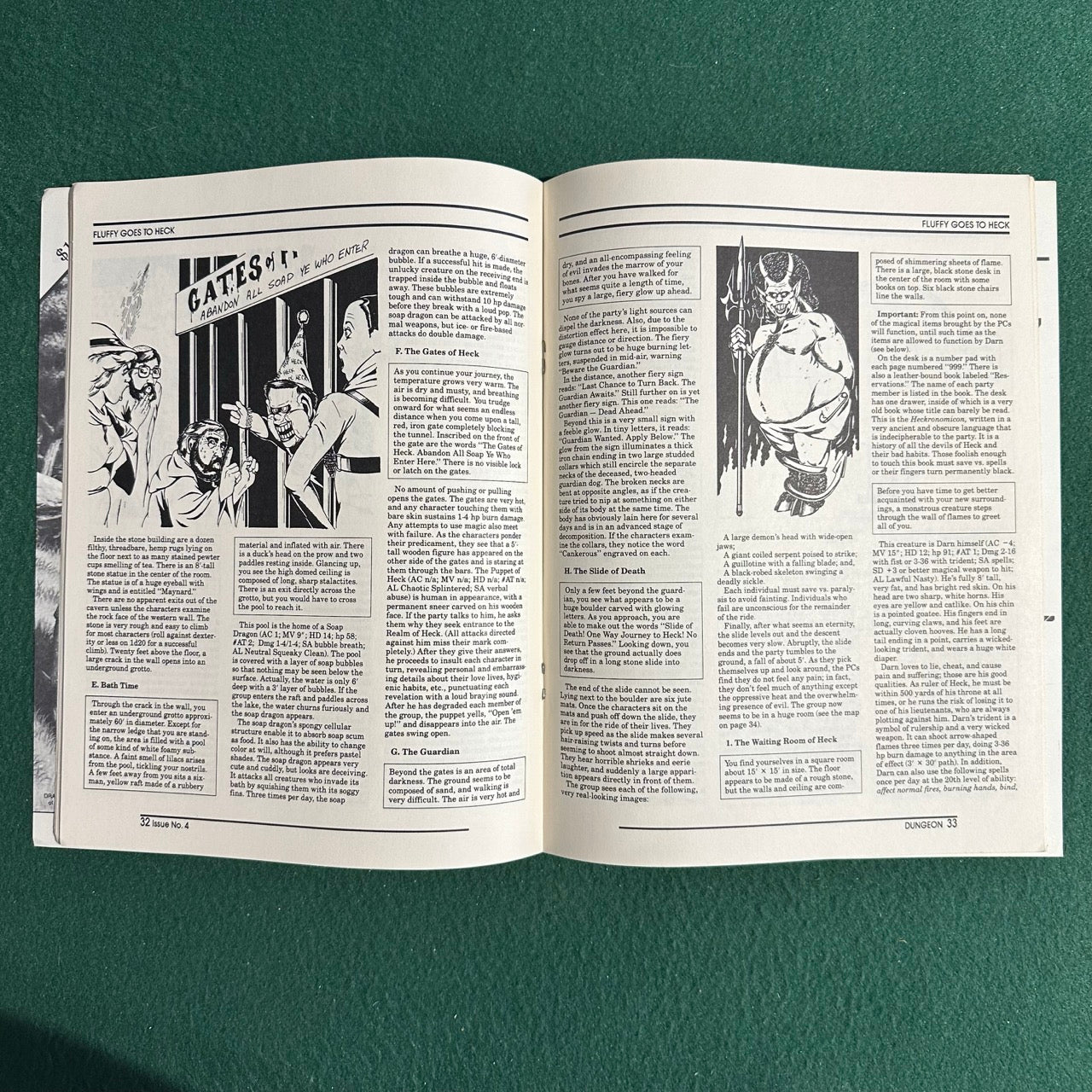 Dungeons & Dragons Magazine: Dungeon #4 TSR