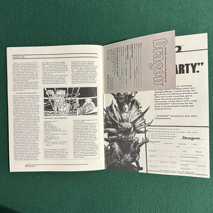 Dungeons & Dragons Magazine: Dungeon #5 TSR