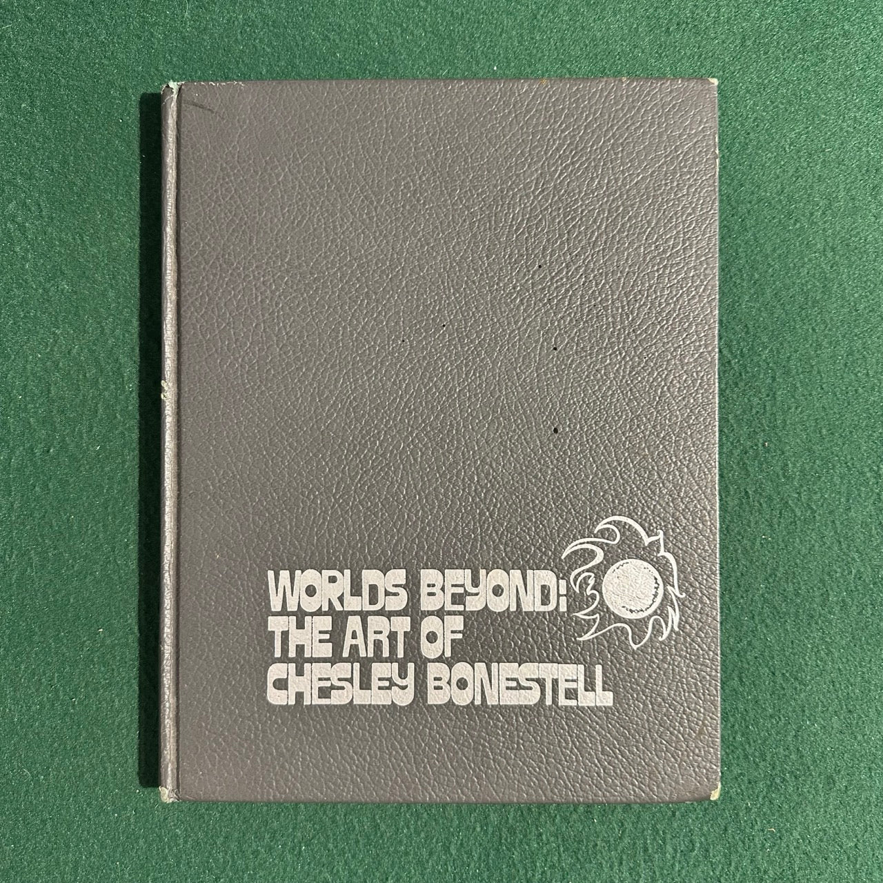 Vintage Art Hardback: Frederick C Durant & Ron Miller - Worlds Beyond: The Art of Chesley Bonestell