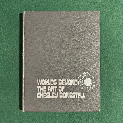 Vintage Art Hardback: Frederick C Durant & Ron Miller - Worlds Beyond: The Art of Chesley Bonestell
