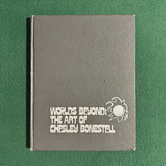Vintage Art Hardback: Frederick C Durant & Ron Miller - Worlds Beyond: The Art of Chesley Bonestell