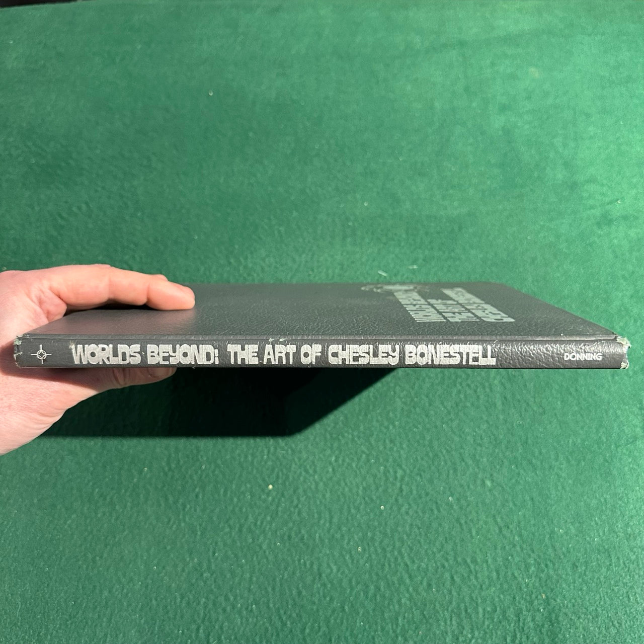 Vintage Art Hardback: Frederick C Durant & Ron Miller - Worlds Beyond: The Art of Chesley Bonestell