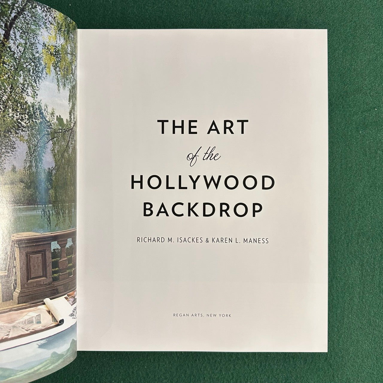 Non-Fiction Hardback: Richard M Isackes and Karen L Maness - The Art of the Hollywood Backdrop FIRST EDITION