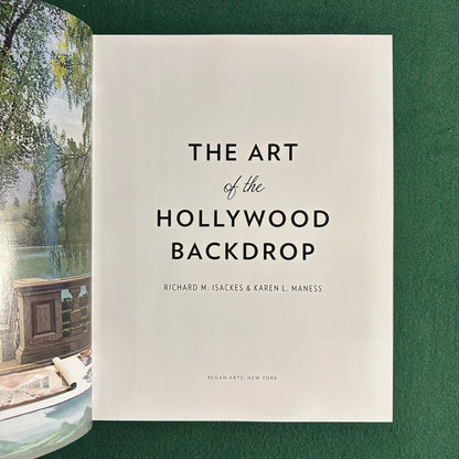 Non-Fiction Hardback: Richard M Isackes and Karen L Maness - The Art of the Hollywood Backdrop FIRST EDITION