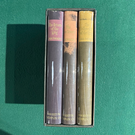 Vintage Fantasy Hardbacks: JRR Tolkien - The Lord of the Rings Trilogy SECOND EDITION FOURTH/FIFTH PRINTINGS