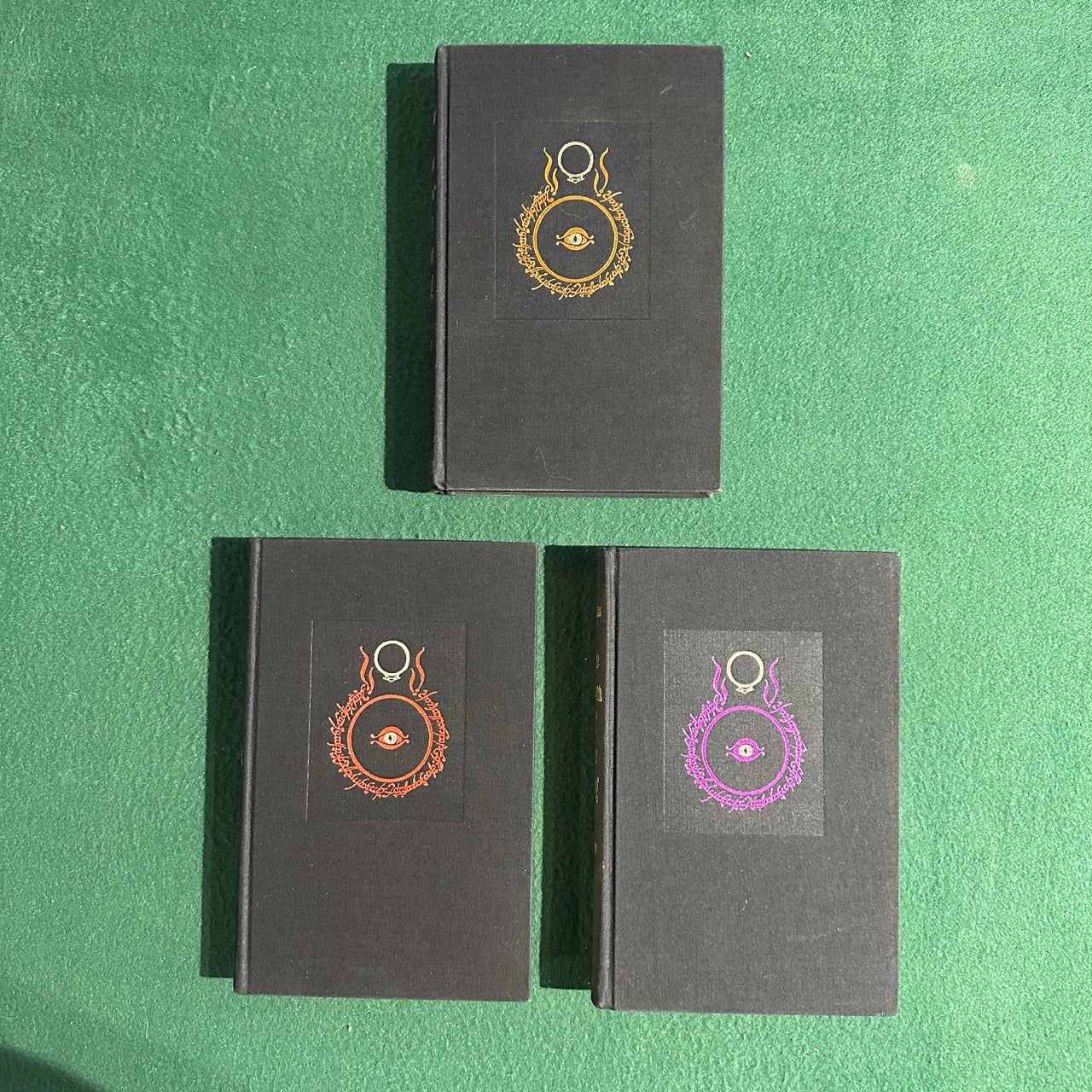 Vintage Fantasy Hardbacks: JRR Tolkien - The Lord of the Rings Trilogy SECOND EDITION FOURTH/FIFTH PRINTINGS