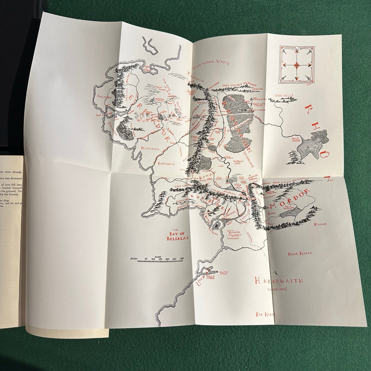 Vintage Fantasy Hardbacks: JRR Tolkien - The Lord of the Rings Trilogy SECOND EDITION FOURTH/FIFTH PRINTINGS
