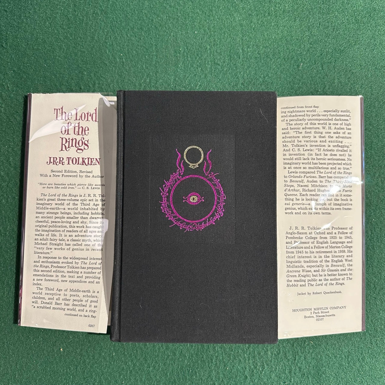 Vintage Fantasy Hardbacks: JRR Tolkien - The Lord of the Rings Trilogy SECOND EDITION FOURTH/FIFTH PRINTINGS