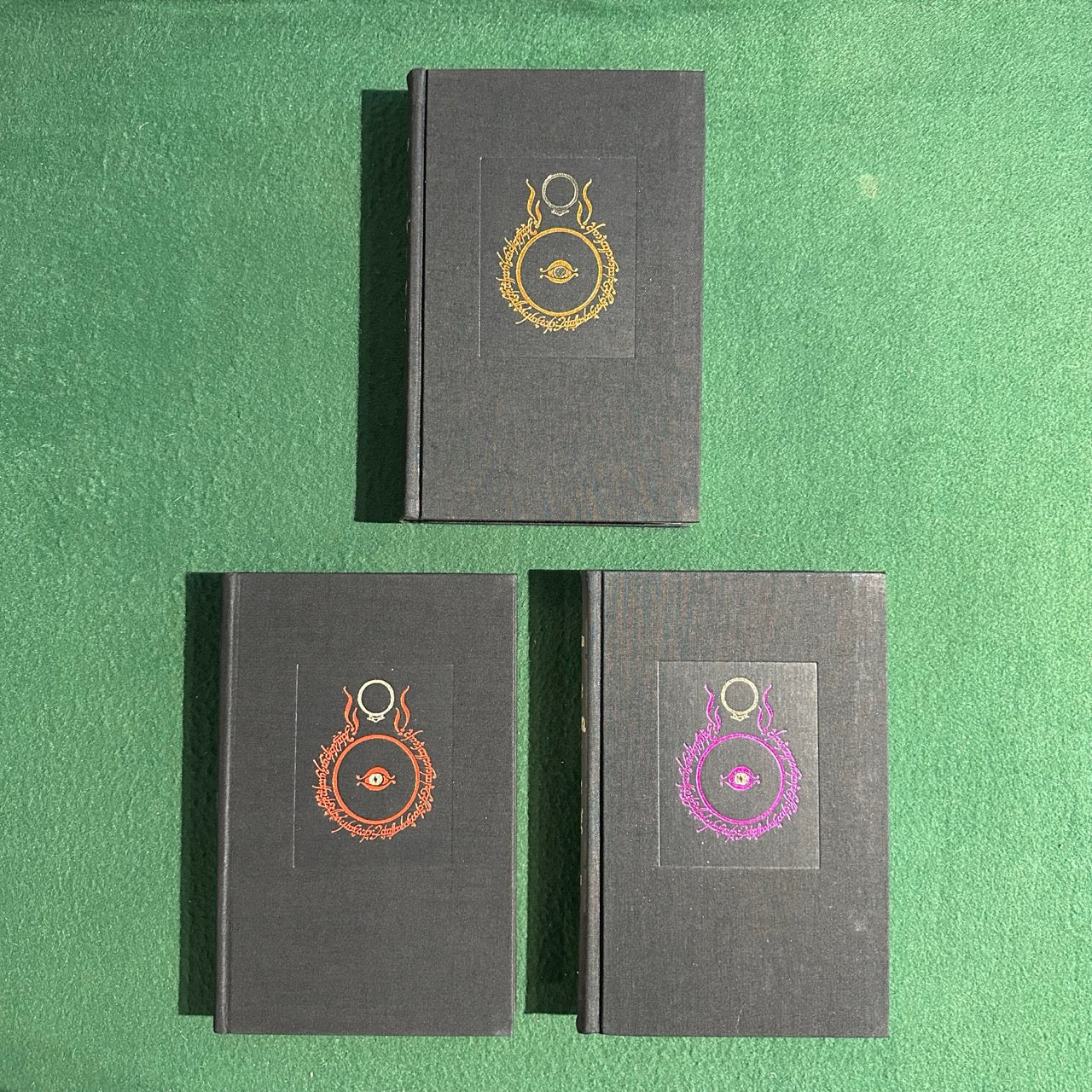 Vintage Fantasy Hardbacks: JRR Tolkien - The Lord of the Rings Trilogy SECOND EDITION TENTH/NINTH PRINTINGS