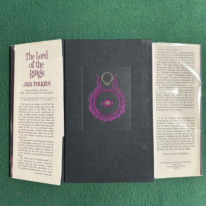 Vintage Fantasy Hardbacks: JRR Tolkien - The Lord of the Rings Trilogy SECOND EDITION TENTH/NINTH PRINTINGS