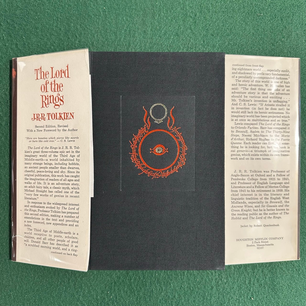 Vintage Fantasy Hardbacks: JRR Tolkien - The Lord of the Rings Trilogy SECOND EDITION TENTH/NINTH PRINTINGS