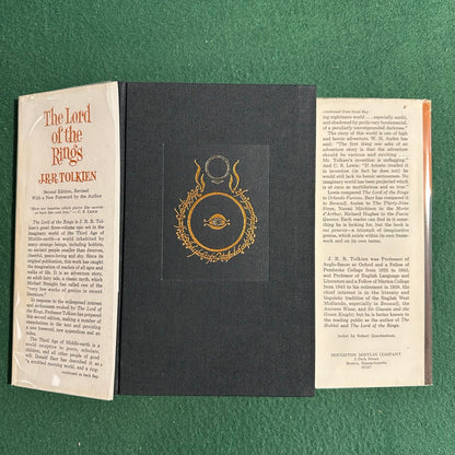 Vintage Fantasy Hardbacks: JRR Tolkien - The Lord of the Rings Trilogy SECOND EDITION TENTH/NINTH PRINTINGS