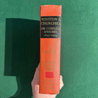 Vintage Non-Fiction Hardback: Robert Rhodes James - Winston S Churchill: His complete Speeches 1897 - 1963, Vols 1-4