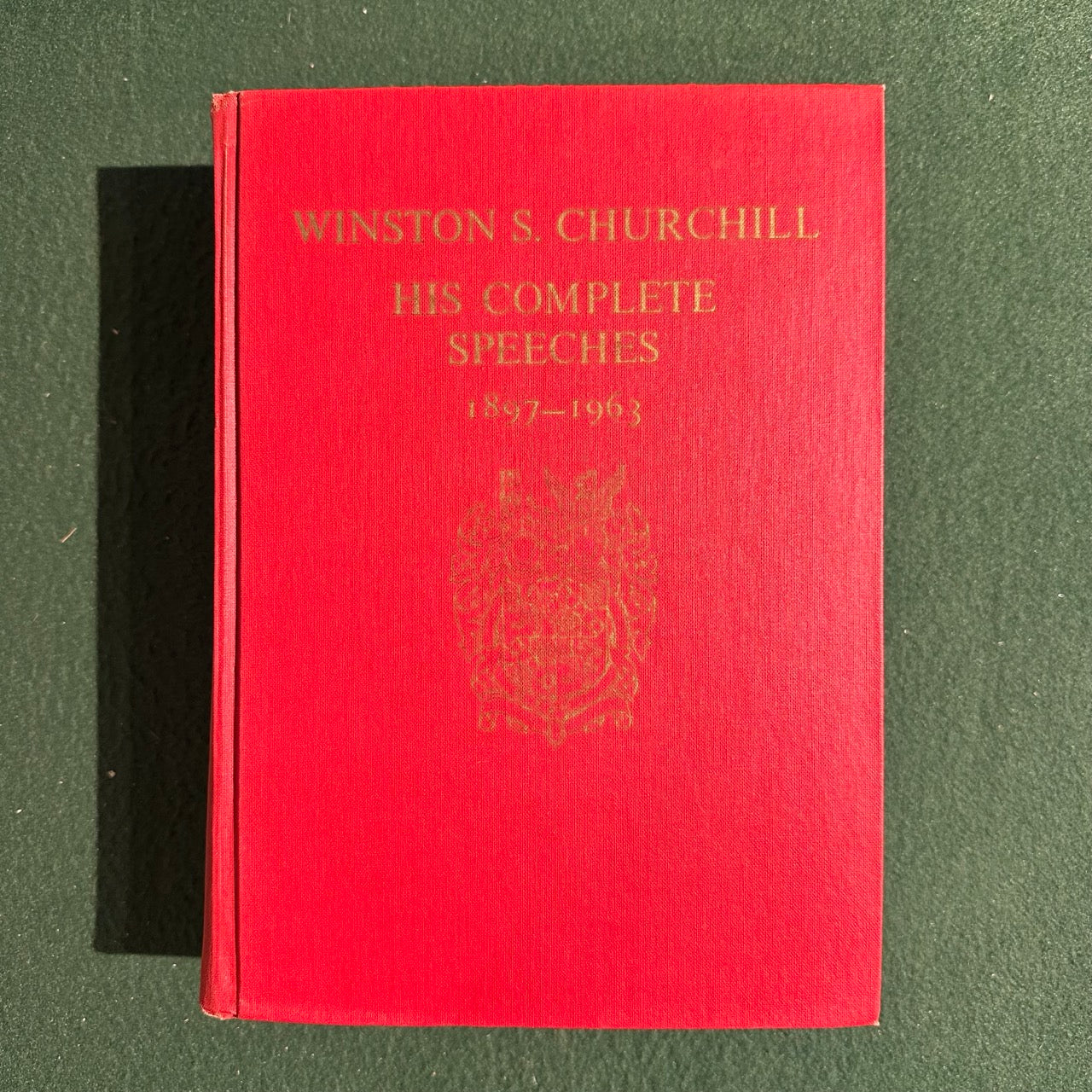 Vintage Non-Fiction Hardback: Robert Rhodes James - Winston S Churchill: His complete Speeches 1897 - 1963, Vols 1-4