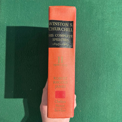Vintage Non-Fiction Hardback: Robert Rhodes James - Winston S Churchill: His complete Speeches 1897 - 1963, Vols 1-4