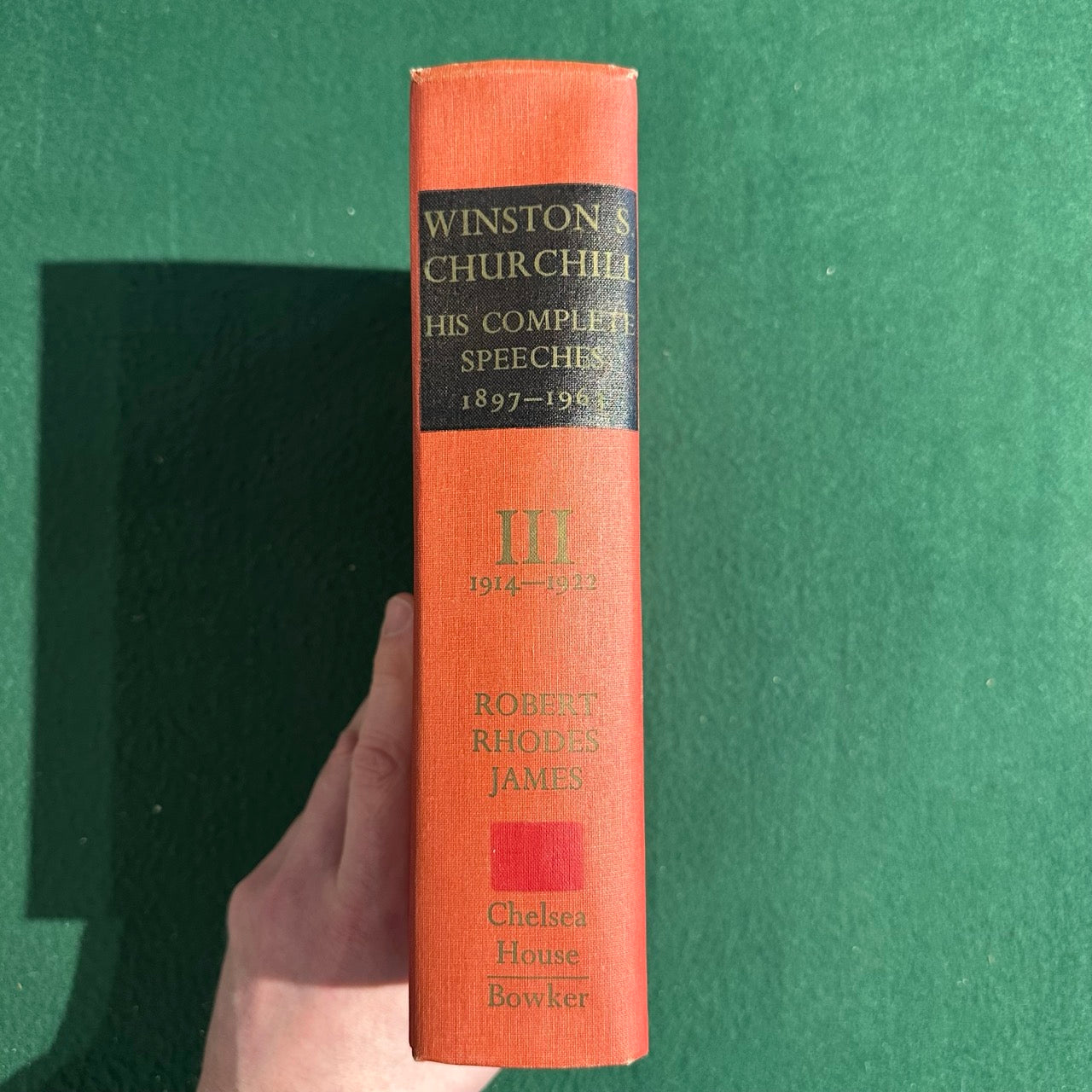 Vintage Non-Fiction Hardback: Robert Rhodes James - Winston S Churchill: His complete Speeches 1897 - 1963, Vols 1-4