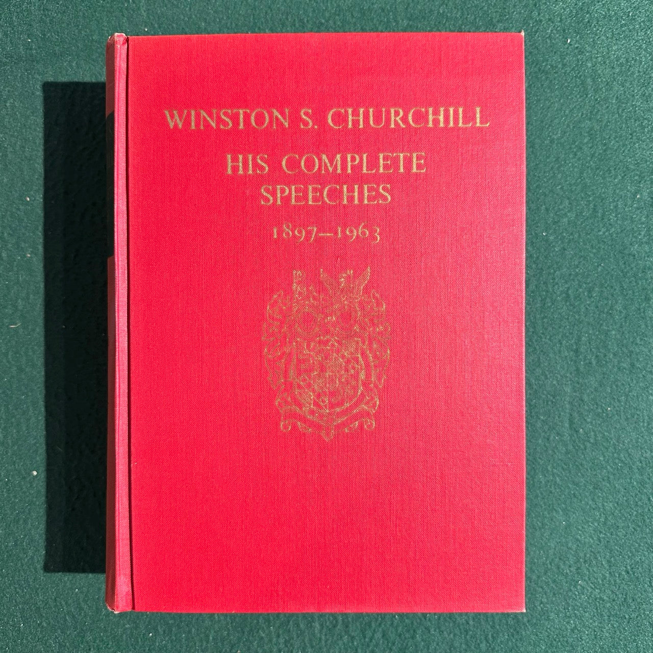 Vintage Non-Fiction Hardback: Robert Rhodes James - Winston S Churchill: His complete Speeches 1897 - 1963, Vols 1-4