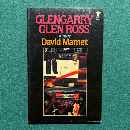 Vintage Fiction Paperback: David Mamet - Glengarry Glen Ross FIRST PRINTING
