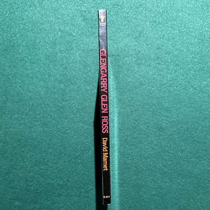 Vintage Fiction Paperback: David Mamet - Glengarry Glen Ross FIRST PRINTING