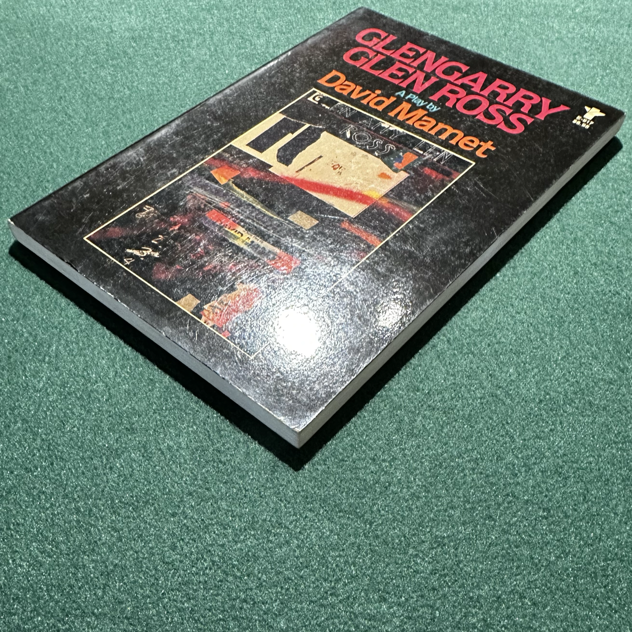 Vintage Fiction Paperback: David Mamet - Glengarry Glen Ross FIRST PRINTING