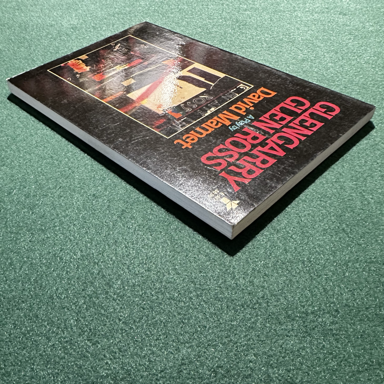 Vintage Fiction Paperback: David Mamet - Glengarry Glen Ross FIRST PRINTING