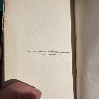 Antique Fiction Hardback: Thomas De Quincey - Confessions of and English Opium-Eater 1885 REPRINT