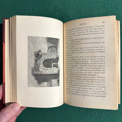 Antique Fiction Hardback: Hans Christian Andersen - In Spain 1864