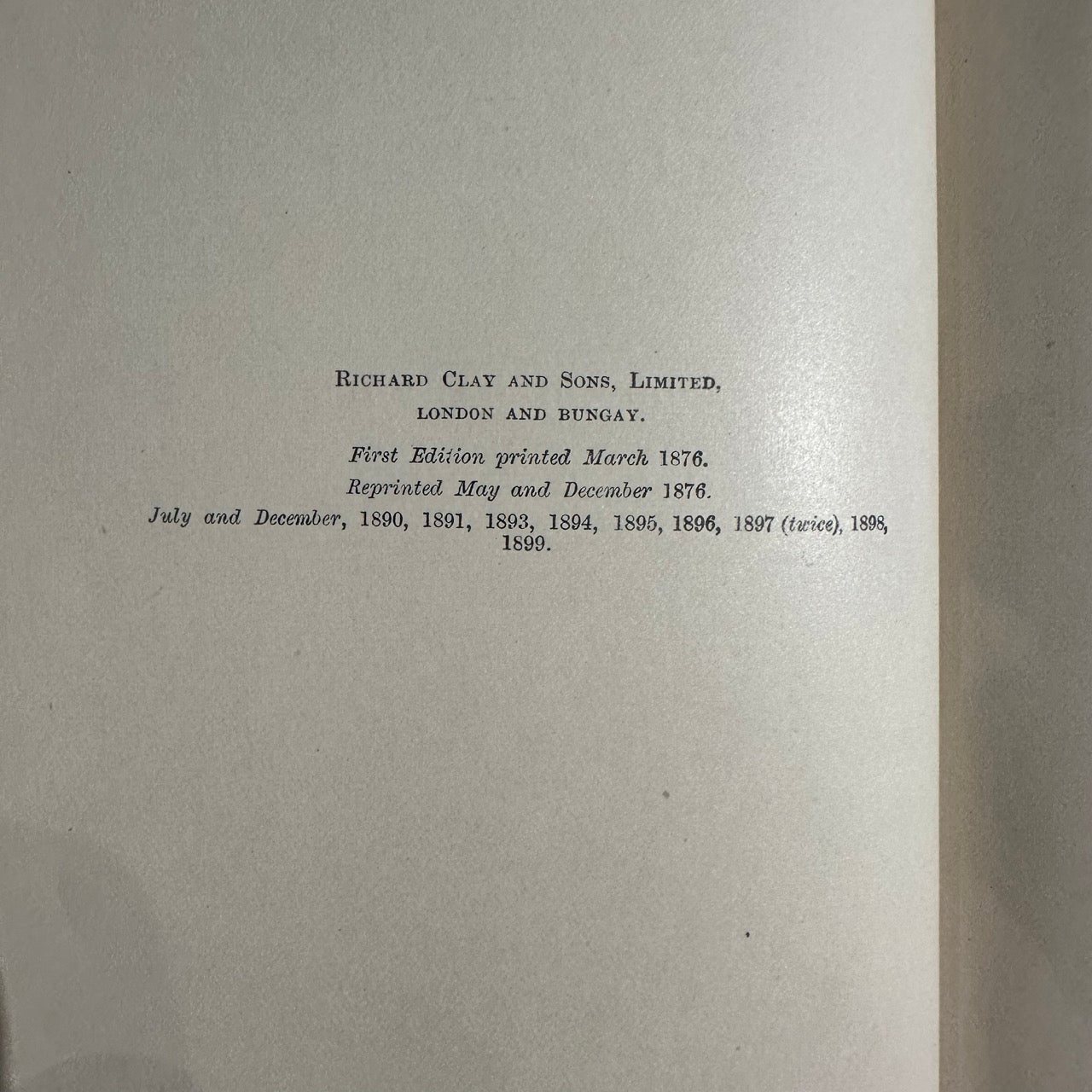 Antique Fiction Hardback: Lewis Carroll - The Hunting of the Snark 1899 REPRINT