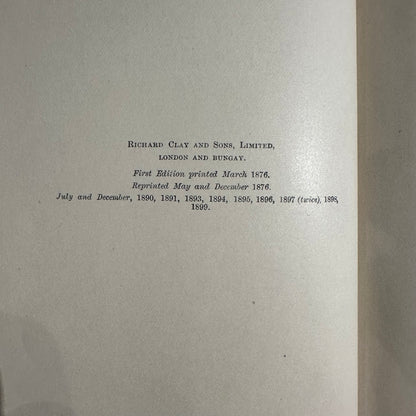 Antique Fiction Hardback: Lewis Carroll - The Hunting of the Snark 1899 REPRINT