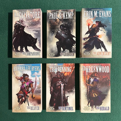Dungeons & Dragons Paperbacks: Forgotten Realms: The Sundering, Vols 1-6 COMPLETE