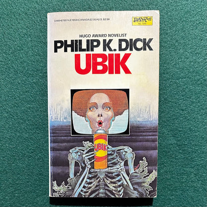 Vintage Sci-fi Paperback: Philip K Dick - Ubik DAW FIRST PRINTING