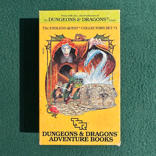 Vintage Dungeons & Dragons Paperbacks: Rose Estes - Endless Quest Collectors Set #1: Dungeons of Dread, Mountain of Mirrors, Pillars of Pentegarn , Return to Brookmere COMPLETE