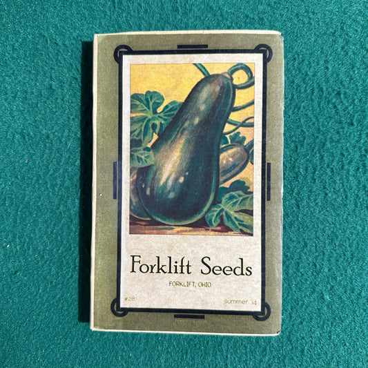 Poetry Paperback: Forklift, Ohio, #28 Summer 2014: Forklift Seeds