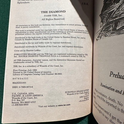 Vintage Dungeons & Dragons Paperbacks: Forgotten Realms: The Double Diamond Triangle Saga 1-9 COMPLETE FIRST PRINTS