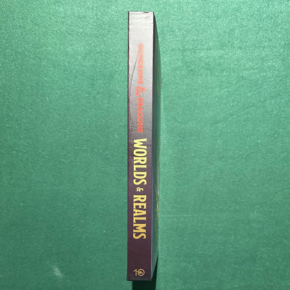 Dungeons & Dragons Hardback: Worlds and Realms FIRST EDITION/PRINT