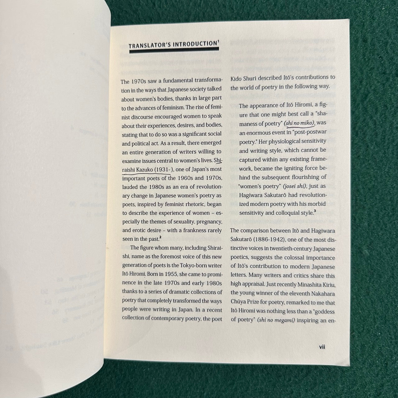 Poetry Paperback: Hiromi Ito - Killing Kanoko FIRST EDITION