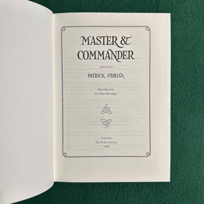 Fiction Hardback: Patrick O'Brian - Master & Commander