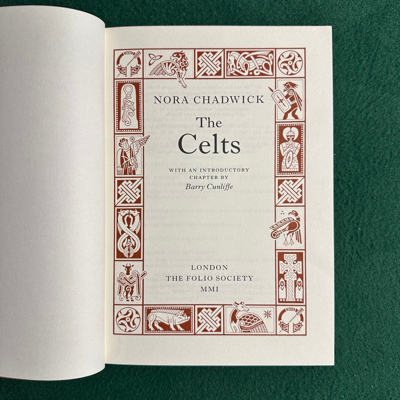 Vintage Fiction Hardback: Nora Chadwick - The Celts